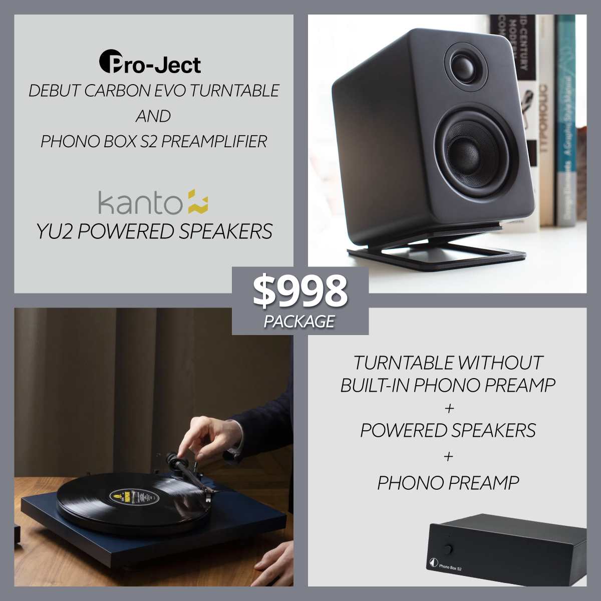 HiFi Turntable Setup for under 1,000! Gramophone